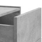 vidaXL Comodini a Muro 2 pz Grigio Cemento 45x30x35 cm vidaXL Comodini a Muro 2 pz Grigio Cemento 45x30x35 cm
