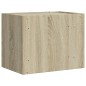 vidaXL Comodini a Muro 2 pz Rovere Sonoma 45x30x35 cm vidaXL Comodini a Muro 2 pz Rovere Sonoma 45x30x35 cm