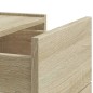vidaXL Comodini a Muro 2 pz Rovere Sonoma 45x30x35 cm vidaXL Comodini a Muro 2 pz Rovere Sonoma 45x30x35 cm