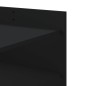 vidaXL Tavolino da Salotto Nero 100x50x50 cm Legno Multistrato