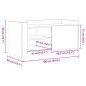 vidaXL Tavolino Salotto Rovere Marrone 100x50x50 cm Legno Multistrato