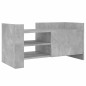 vidaXL Mobile per TV Grigio Cemento 80x35x40 cm Legno Multistrato vidaXL Mobile per TV Grigio Cemento 80x35x40 cm Legno Multistrato