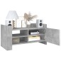 vidaXL Mobile per TV Grigio Cemento 80x35x40 cm Legno Multistrato vidaXL Mobile per TV Grigio Cemento 80x35x40 cm Legno Multistrato