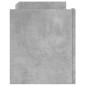 vidaXL Mobile per TV Grigio Cemento 80x35x40 cm Legno Multistrato vidaXL Mobile per TV Grigio Cemento 80x35x40 cm Legno Multistrato