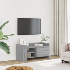 vidaXL Mobile Porta TV Grigio Sonoma 80x35x40 cm in Legno Multistrato