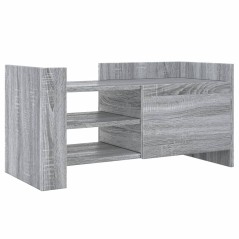 vidaXL Mobile Porta TV Grigio Sonoma 80x35x40 cm in Legno Multistrato
