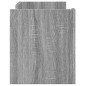 vidaXL Mobile Porta TV Grigio Sonoma 80x35x40 cm in Legno Multistrato vidaXL Mobile Porta TV Grigio Sonoma 80x35x40 cm in Legno Multistrato