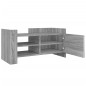 vidaXL Mobile Porta TV Grigio Sonoma 80x35x40 cm in Legno Multistrato vidaXL Mobile Porta TV Grigio Sonoma 80x35x40 cm in Legno Multistrato