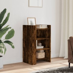 vidaXL Credenza Rovere Fumo 45x35x75 cm in Legno Multistrato