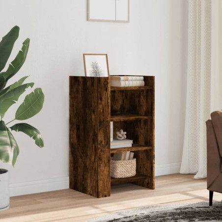 vidaXL Credenza Rovere Fumo 45x35x75 cm in Legno Multistrato