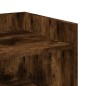 vidaXL Credenza Rovere Fumo 45x35x75 cm in Legno Multistrato vidaXL Credenza Rovere Fumo 45x35x75 cm in Legno Multistrato