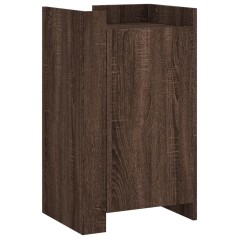 vidaXL Credenza Rovere Marrone 45x35x75 cm in Legno Multistrato