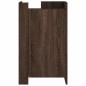 vidaXL Credenza Rovere Marrone 45x35x75 cm in Legno Multistrato vidaXL Credenza Rovere Marrone 45x35x75 cm in Legno Multistrato