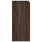 vidaXL Credenza Rovere Marrone 45x35x75 cm in Legno Multistrato vidaXL Credenza Rovere Marrone 45x35x75 cm in Legno Multistrato