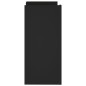 vidaXL Credenza Nera 73,5x35x75 cm in Legno Multistrato vidaXL Credenza Nera 73,5x35x75 cm in Legno Multistrato