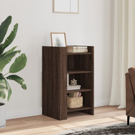 vidaXL Credenza Rovere Marrone 45x35x75 cm in Legno Multistrato