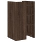 vidaXL Credenza Rovere Marrone 45x35x75 cm in Legno Multistrato vidaXL Credenza Rovere Marrone 45x35x75 cm in Legno Multistrato