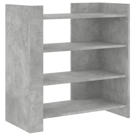vidaXL Credenza Grigio Cemento 73,5x35x75 cm in Legno Multistrato