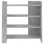 vidaXL Credenza Grigio Cemento 73,5x35x75 cm in Legno Multistrato vidaXL Credenza Grigio Cemento 73,5x35x75 cm in Legno Multistrato