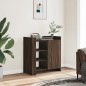 vidaXL Credenza Rovere Marrone 73,5x35x75 cm in Legno Multistrato vidaXL Credenza Rovere Marrone 73,5x35x75 cm in Legno Multistrato