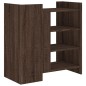 vidaXL Credenza Rovere Marrone 73,5x35x75 cm in Legno Multistrato vidaXL Credenza Rovere Marrone 73,5x35x75 cm in Legno Multistrato