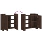 vidaXL Credenza Rovere Marrone 73,5x35x75 cm in Legno Multistrato vidaXL Credenza Rovere Marrone 73,5x35x75 cm in Legno Multistrato