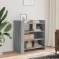 vidaXL Credenza Grigio Sonoma 73,5x35x75 cm in Legno Multistrato