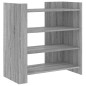 vidaXL Credenza Grigio Sonoma 73,5x35x75 cm in Legno Multistrato