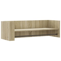vidaXL Scaffale a Parete Rovere Sonoma 100x35x30,5cm Legno Multistrato