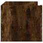vidaXL Mensola a Muro Rovere Fumo 100x35x30,5 cm Legno Multistrato vidaXL Mensola a Muro Rovere Fumo 100x35x30,5 cm Legno Multistrato