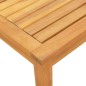vidaXL Lettini Prendisole 2 pz e Tavolo Crema Legno Acacia e Textilene vidaXL Lettini Prendisole 2 pz e Tavolo Crema Legno Acacia e Textilene