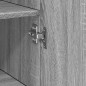vidaXL Credenza Grigio Sonoma 40x42,5x185 cm in Legno Multistrato vidaXL Credenza Grigio Sonoma 40x42,5x185 cm in Legno Multistrato