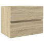 vidaXL Set Mobili da Bagno 2 pz in Ceramica e Legno Multistrato vidaXL Set Mobili da Bagno 2 pz in Ceramica e Legno Multistrato