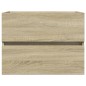 vidaXL Set Mobili da Bagno 2 pz in Ceramica e Legno Multistrato vidaXL Set Mobili da Bagno 2 pz in Ceramica e Legno Multistrato
