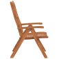 vidaXL Sedie Giardino Pieghevoli Reclinabili 2pz Legno Massello Acacia vidaXL Sedie Giardino Pieghevoli Reclinabili 2pz Legno Massello Acacia