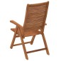 vidaXL Sedie Giardino Pieghevoli Reclinabili 2pz Legno Massello Acacia vidaXL Sedie Giardino Pieghevoli Reclinabili 2pz Legno Massello Acacia