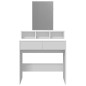 vidaXL Toeletta con Specchio Bianco 80x41x144,5 cm vidaXL Toeletta con Specchio Bianco 80x41x144,5 cm