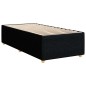vidaXL Giroletto a Molle con Materasso Nero 90x190 cm in Tessuto vidaXL Giroletto a Molle con Materasso Nero 90x190 cm in Tessuto