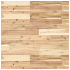 vidaXL Piano Tavolo Quadrato 70x70x4 cm in Legno Massello di Acacia
