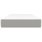 Materasso a Molle Insacchettate Grigio Chiaro 80x200x20 cm Materasso a Molle Insacchettate Grigio Chiaro 80x200x20 cm