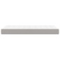 Materasso a Molle Insacchettate Grigio Chiaro 80x200x20 cm Materasso a Molle Insacchettate Grigio Chiaro 80x200x20 cm