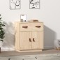 vidaXL Credenza 65,5x40x75 cm in Legno Massello di Pino vidaXL Credenza 65,5x40x75 cm in Legno Massello di Pino