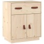 vidaXL Credenza 65,5x40x75 cm in Legno Massello di Pino vidaXL Credenza 65,5x40x75 cm in Legno Massello di Pino