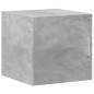 vidaXL Mobile a Parete Grigio Cemento 40x42,5x40 cm Legno Multistrato vidaXL Mobile a Parete Grigio Cemento 40x42,5x40 cm Legno Multistrato