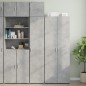 vidaXL Mobile a Parete Grigio Cemento 40x42,5x40 cm Legno Multistrato vidaXL Mobile a Parete Grigio Cemento 40x42,5x40 cm Legno Multistrato