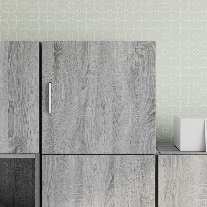 vidaXL Mobile a Parete Grigio Sonoma 40x42,5x40cm in Legno Multistrato vidaXL Mobile a Parete Grigio Sonoma 40x42,5x40cm in Legno Multistrato