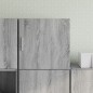 vidaXL Mobile a Parete Grigio Sonoma 40x42,5x40cm in Legno Multistrato vidaXL Mobile a Parete Grigio Sonoma 40x42,5x40cm in Legno Multistrato