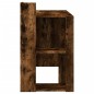 vidaXL Scrivania Ufficio Rovere Fumo 103,5x56,5x94cm Legno Multistrato vidaXL Scrivania Ufficio Rovere Fumo 103,5x56,5x94cm Legno Multistrato