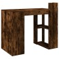 vidaXL Scrivania Ufficio Rovere Fumo 103,5x56,5x94cm Legno Multistrato vidaXL Scrivania Ufficio Rovere Fumo 103,5x56,5x94cm Legno Multistrato
