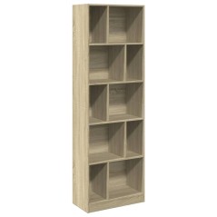 vidaXL Libreria Rovere Sonoma 57x28,5x174 cm in Legno Multistrato